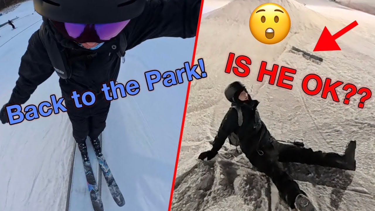 TERRAIN PARK WIPEOUTS!! The Snow is Finally Back | 25-26 Season