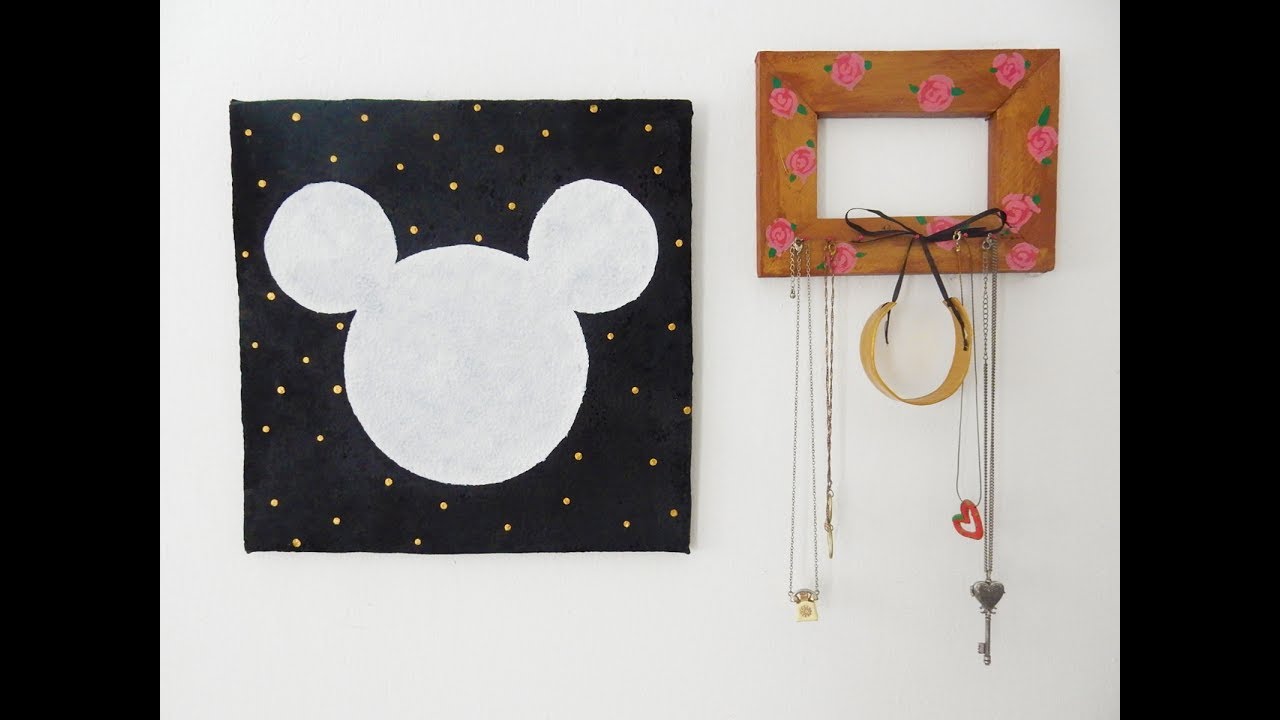 DIY Mickey Mouse Affordable Wall Art