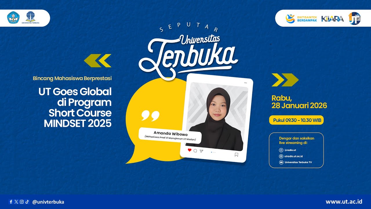 Bincang Mahasiswa UT Berprestasi: 