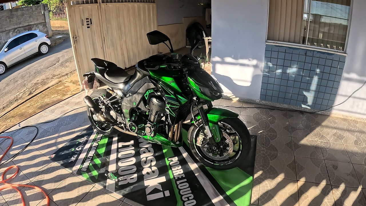 Apresentação da minha Kawasaki z1000r 2025