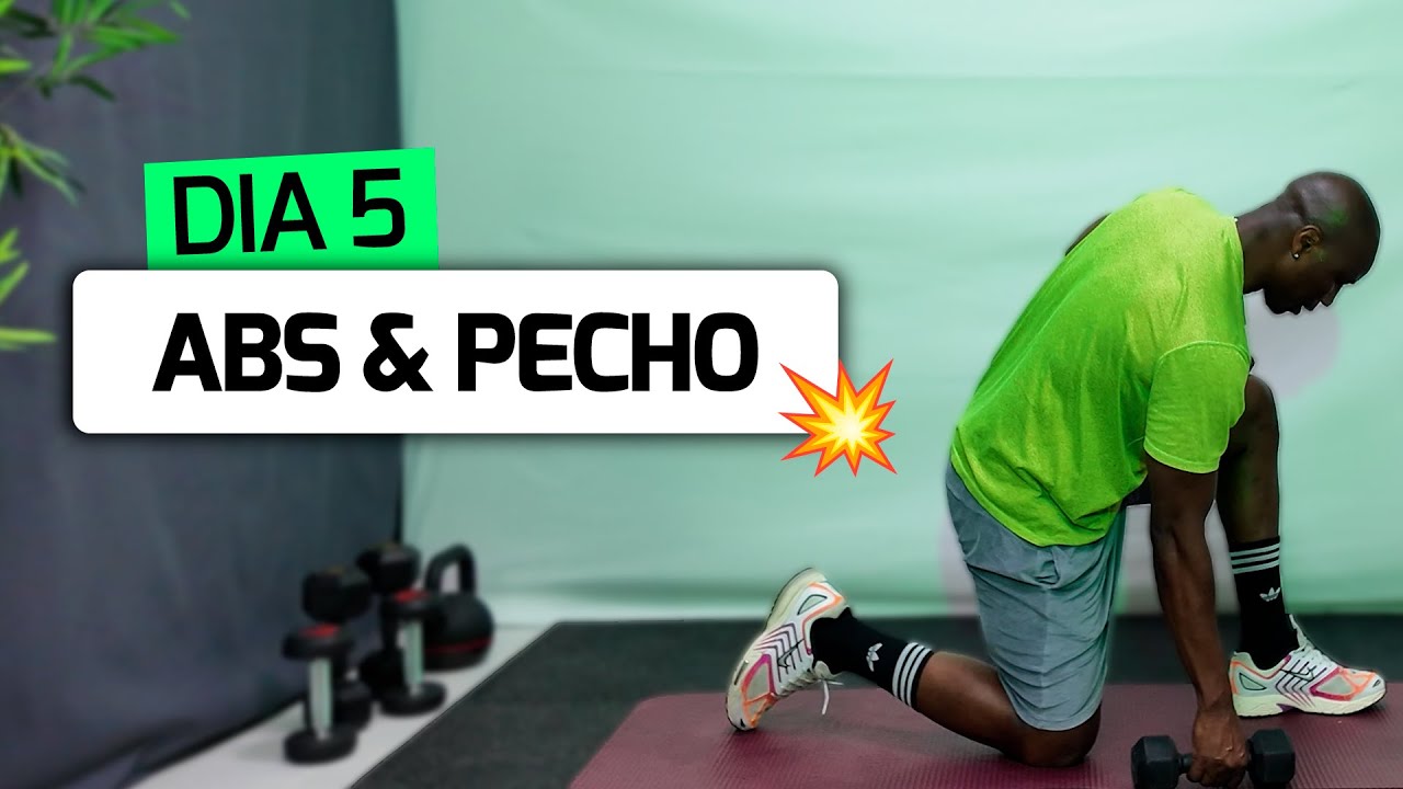 DÍA 5 🔥 Define PECTORALES, ESPALDA y ABDOMEN en solo 30 Min