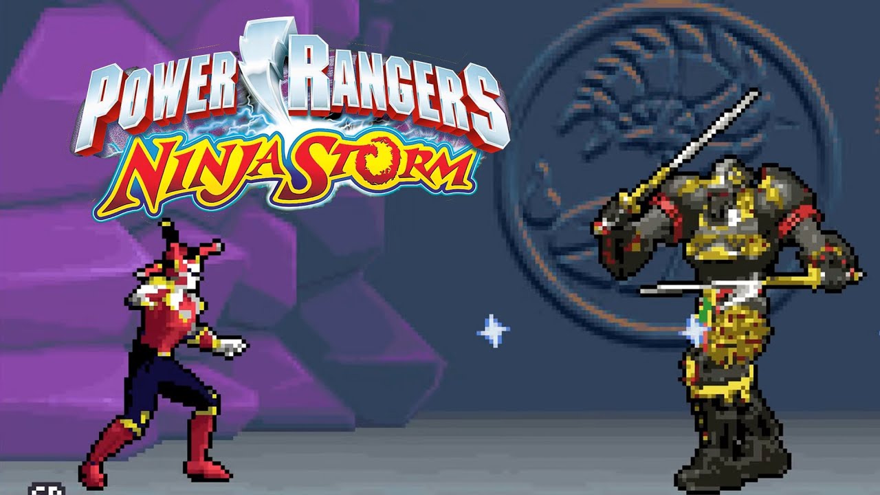 Power Rangers Ninja Storm (GBA) - Full Game Longplay