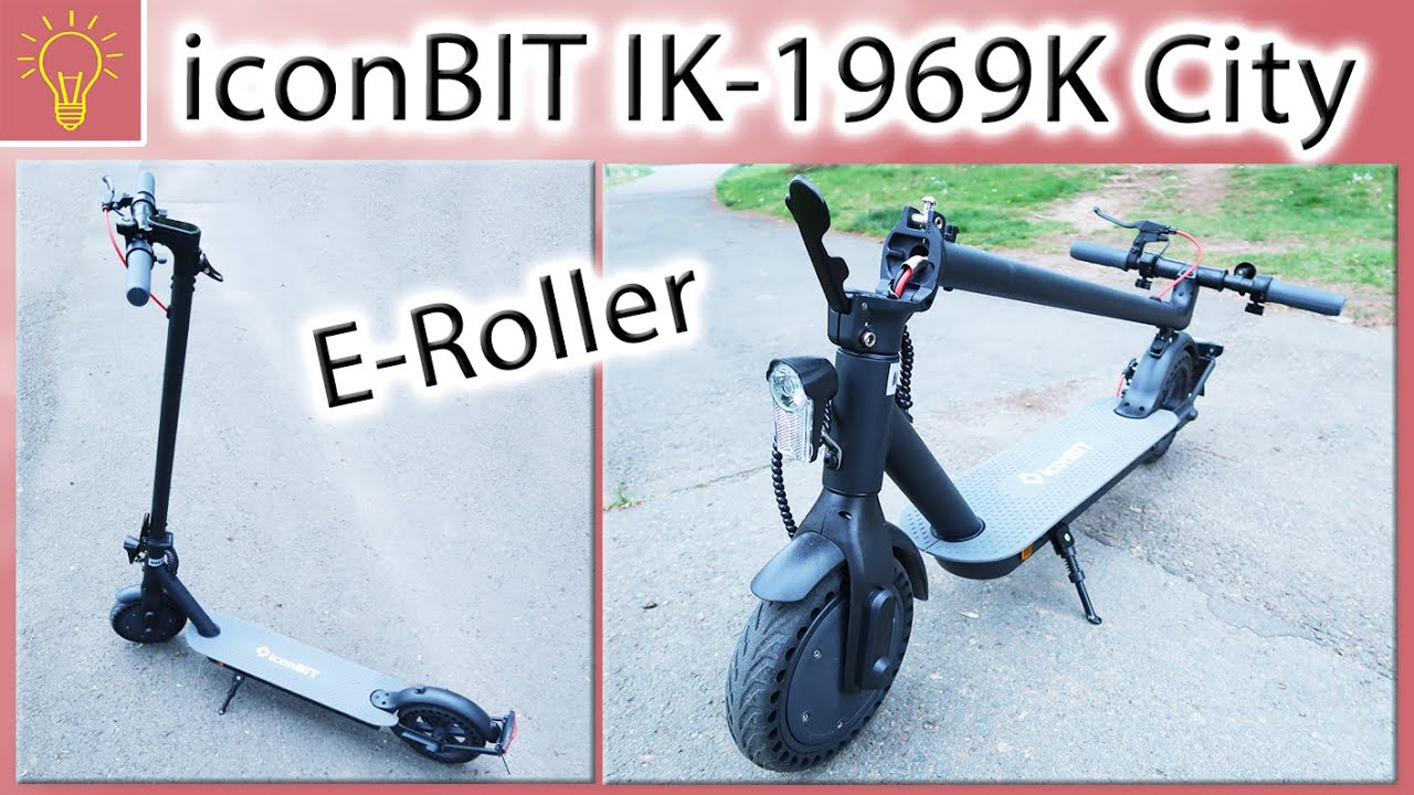 iconBIT IK-1969K City | Elektro Roller | Unsere Erfahrung