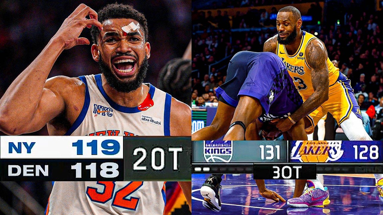 NBA Overtime Games That Went Viral AF!