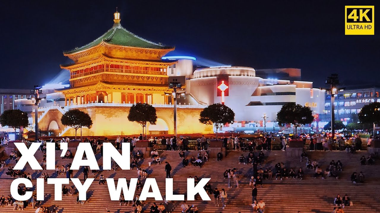 XI’AN Walking Gourmet & History Street｜China City Tour