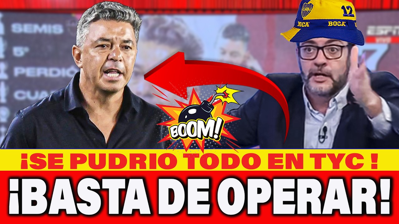 ¿OPERACIÓN CONTRA GALLARDO? 🚨 El dardo de TyC Sports que indignó a todo River