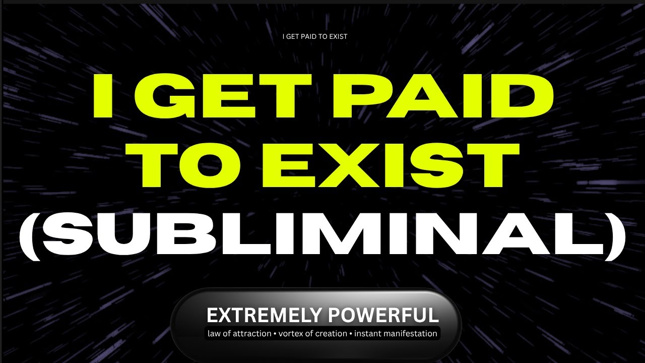 💸 Get Paid for Being You! [ EXTREMELY POWERFUL ] subliminal