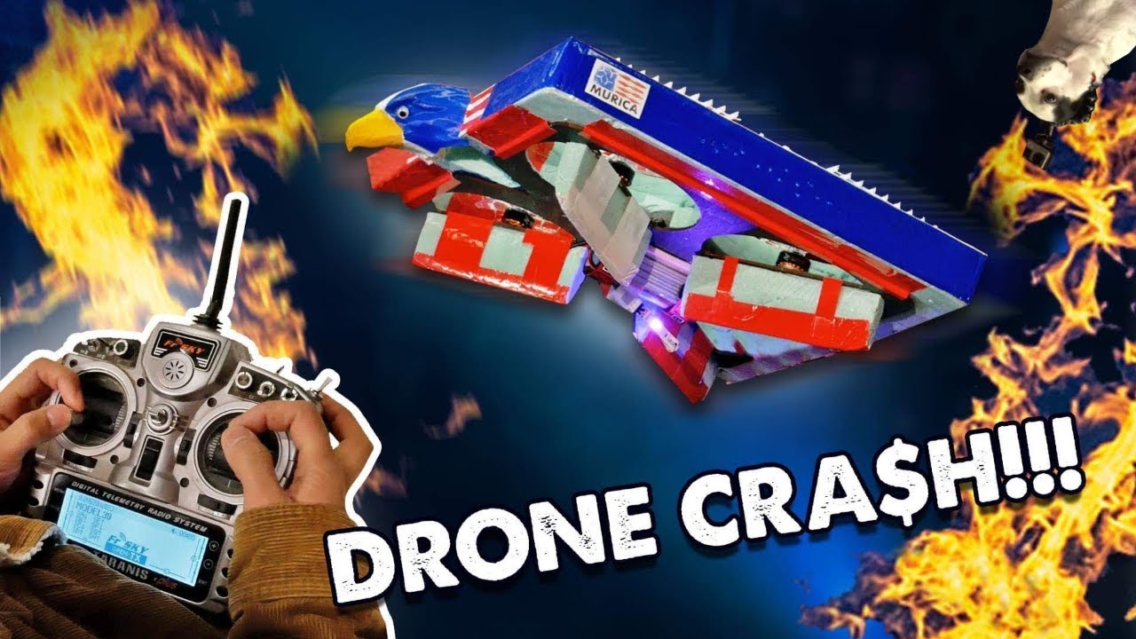 This drone crash cost 30,000 dollar$ (drone clash battle)