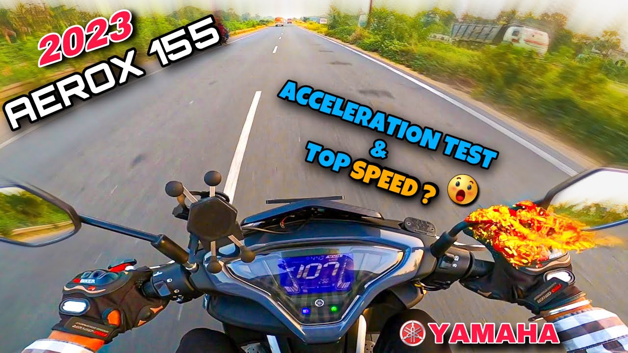yamaha Aerox 155 Acceleration & Top Speed | 2023 yamaha Aerox highway Run Test 🔥 | APMOTOVLOGS
