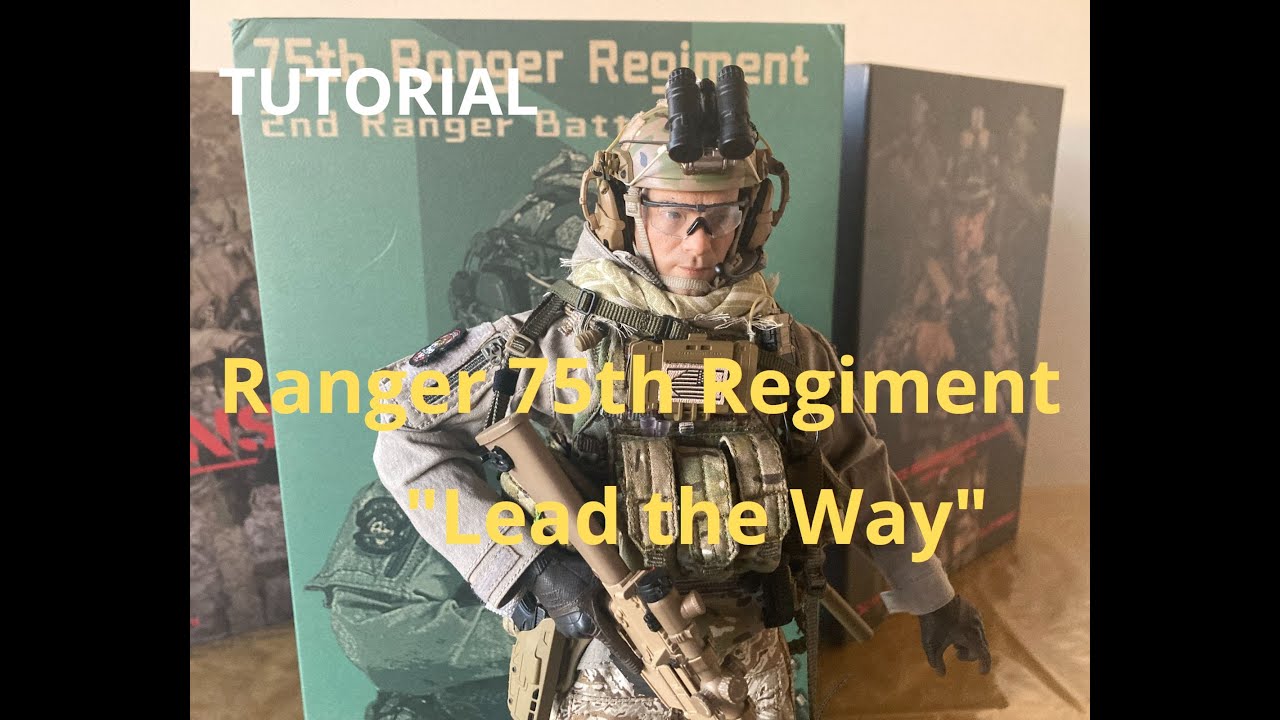 US Army Ranger, 75th regiment, action figure by Easy&Simple 1/6 scale