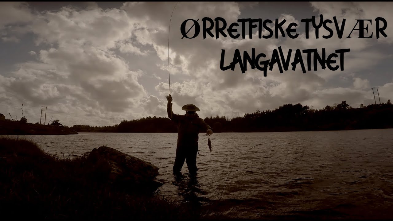 Ørretfiske i Tysvær (Langavatnet) - TROUT fishing Norway