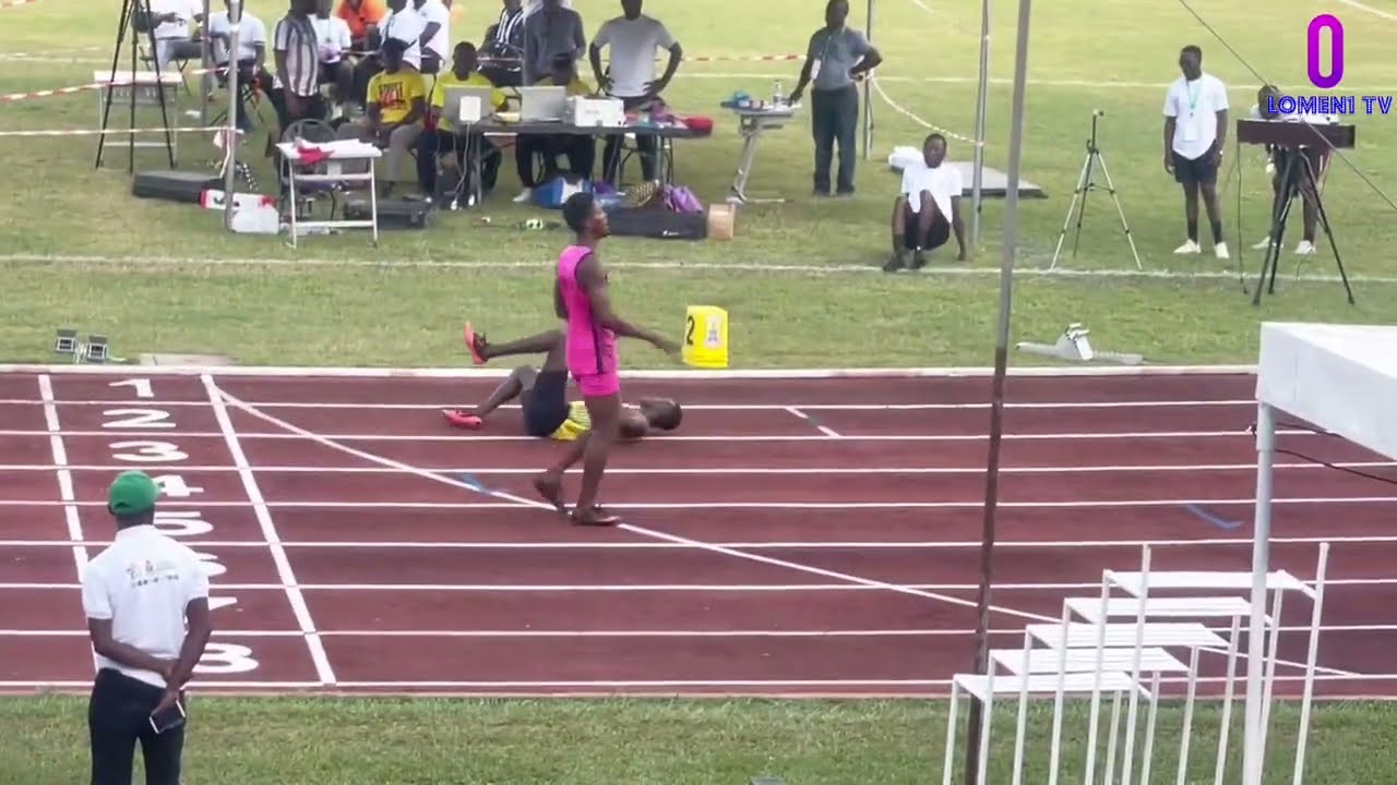 Men 400m heat 1, 2, 3, GUSA games. KNUST 2022.  #gusaknust2022  #knust