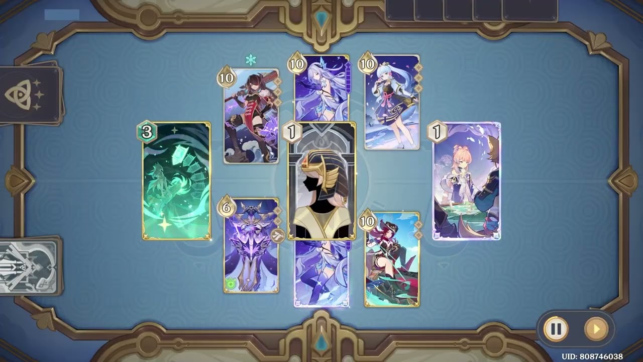 Easy win against Skirk-Beidou NA combo | TCG Genshin 6.3