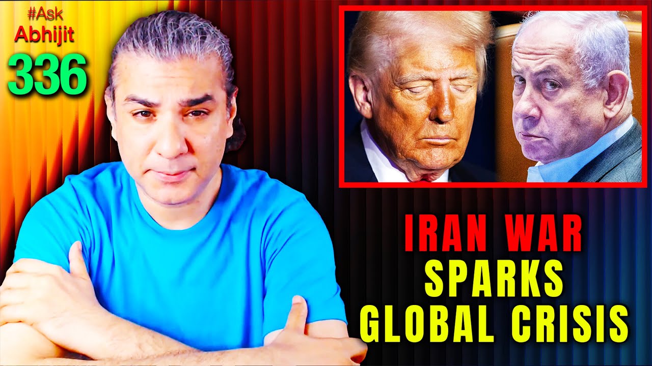 #AskAbhijit 336: US-Israel-Iran War, Iran Hits Back, Trump Trapped?