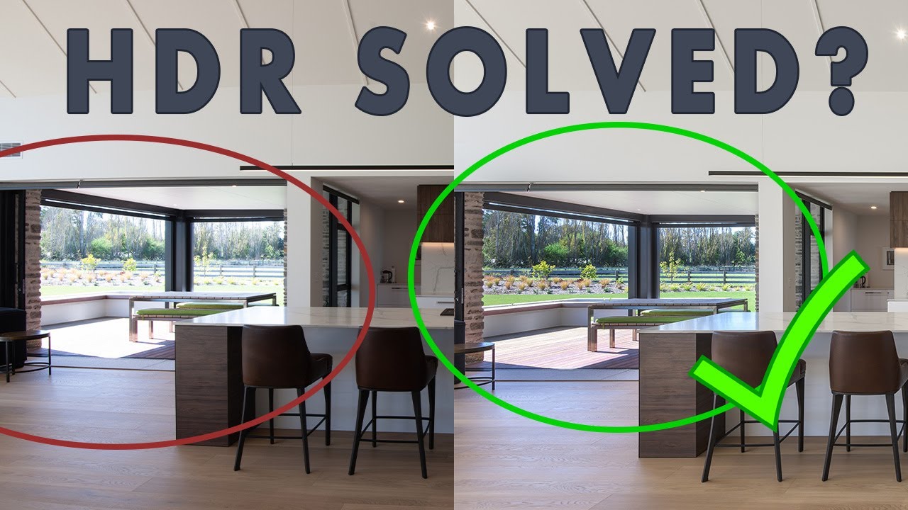 Combine Interiors with Exteriors Perfectly with Merge to HDR in Lightroom