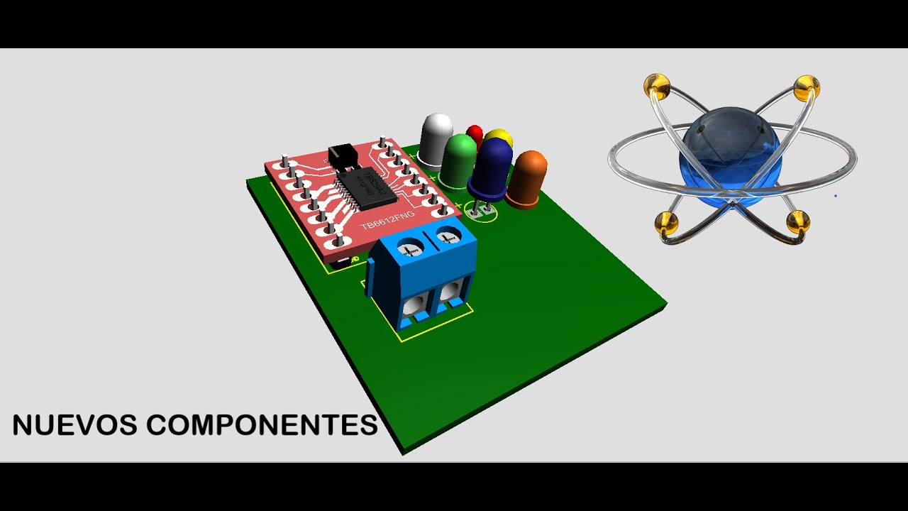 Cómo agregar nuevos Modelos o Componentes 3D en Proteus
