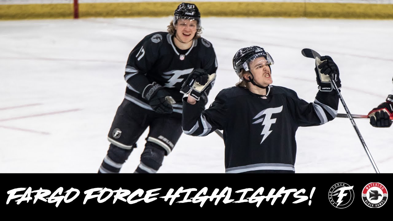 Hockey Highlights | Fargo Force vs Waterloo Black Hawks | 3/30/24