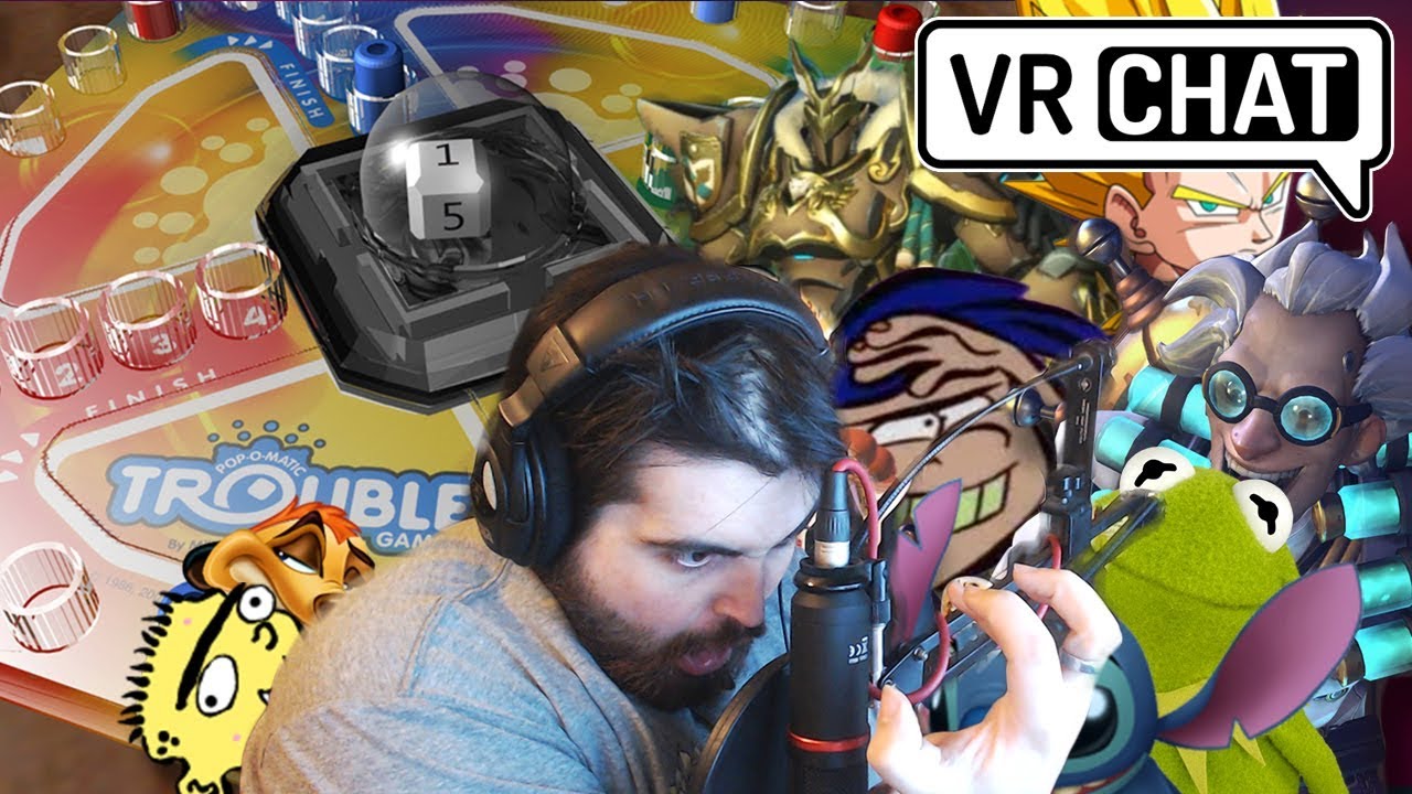 Voice Actor Plays Vr Chat | Getting Into Trouble