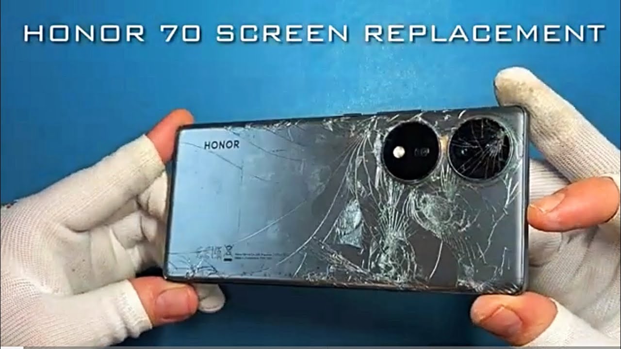 Как поменять дисплей Honor 70 Ремонт