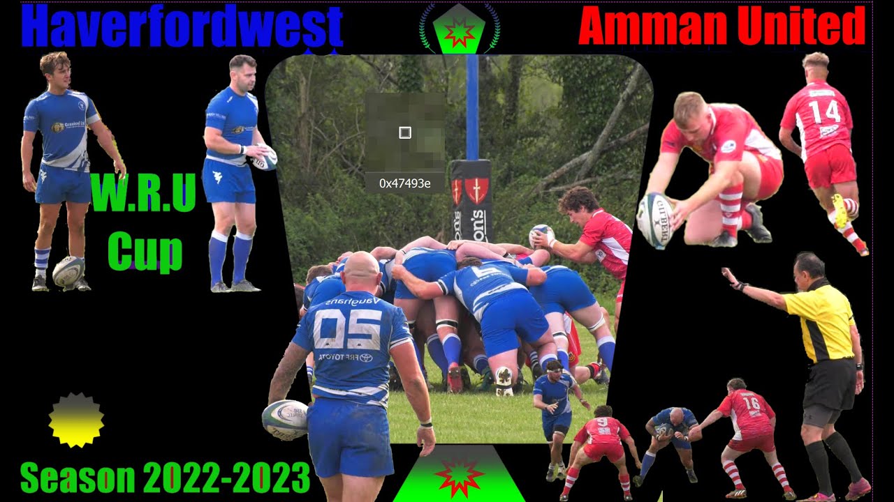 Haverfordwest R.F.C v Amman United R.F.C W.R.U Admiral Men's National League Div.3 West B 17-09-2022