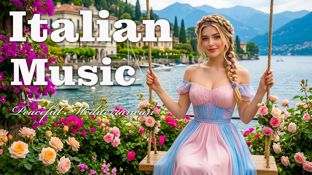 🎶 Italian Vibes & Mediterranean Music 🎶 Relaxing Music & Mediterranean Scenic Views