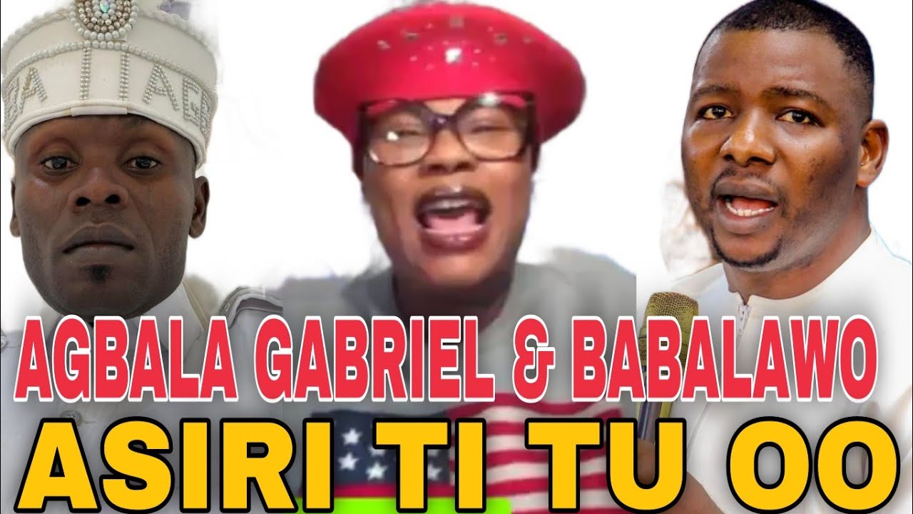 HA!! ASIRI AGBALA GABRIEL ATI BABALAWO TII TU TI WAN SE ISE PAPO LATI MAA GBA OWO LOWO AWON ENIYAN