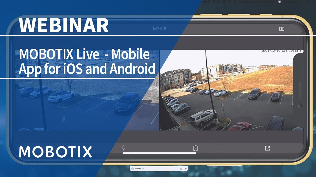 Webinar - MOBOTIX Live App
