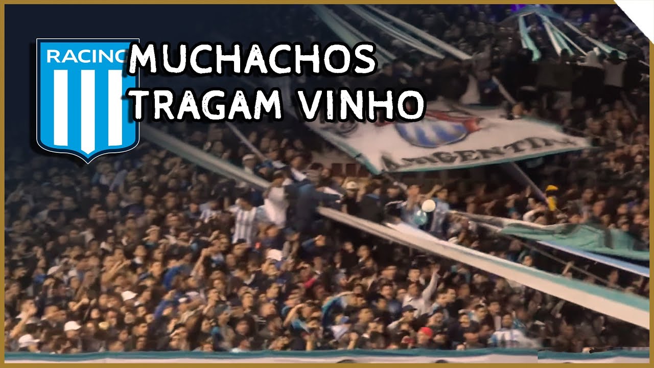 MUCHACHOS, TRAGAM VINHO.. ♪ - Racing Club (Legendado)