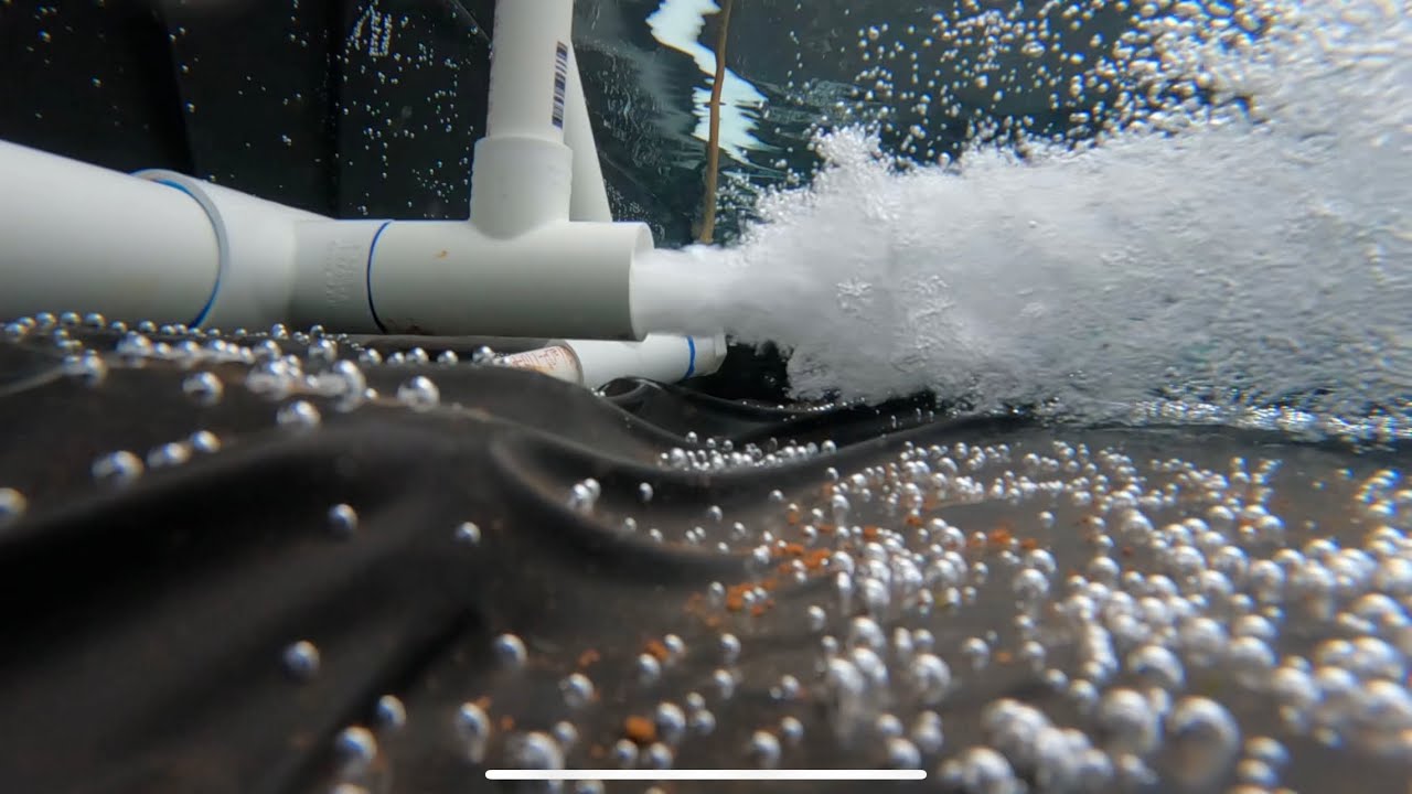 Floating raft system part 3 - aeration system - hydroponic Venturi system explained!
