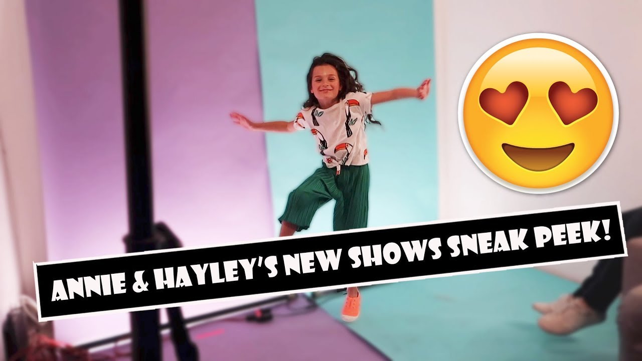 Annie & Hayley's New Shows Sneak Peek 😍  (WK 384.3) | Bratayley