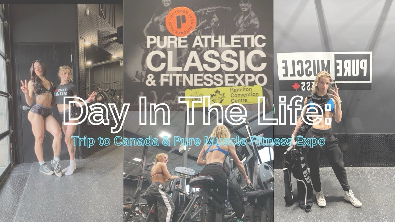 PREP VLOG| Day In The Life: Pure Muscle Bodybuilding Show & Expo