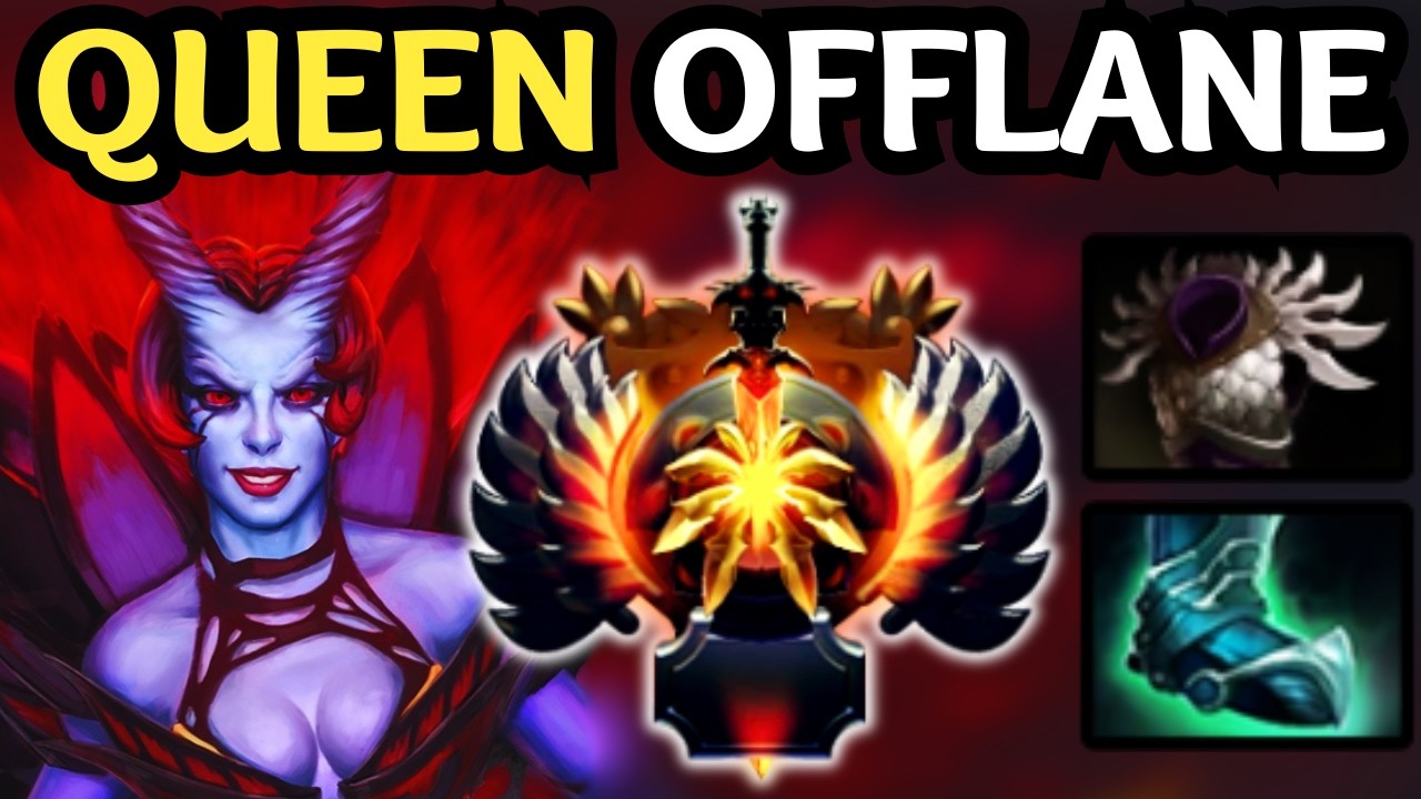 🔥 QUEEN OF PAIN OFFLANE — SECRET META DOMINATION | DOTA 2 🔥