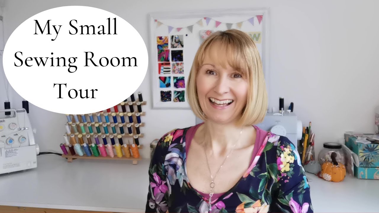 Small Sewing Room Tour and Storage Ideas