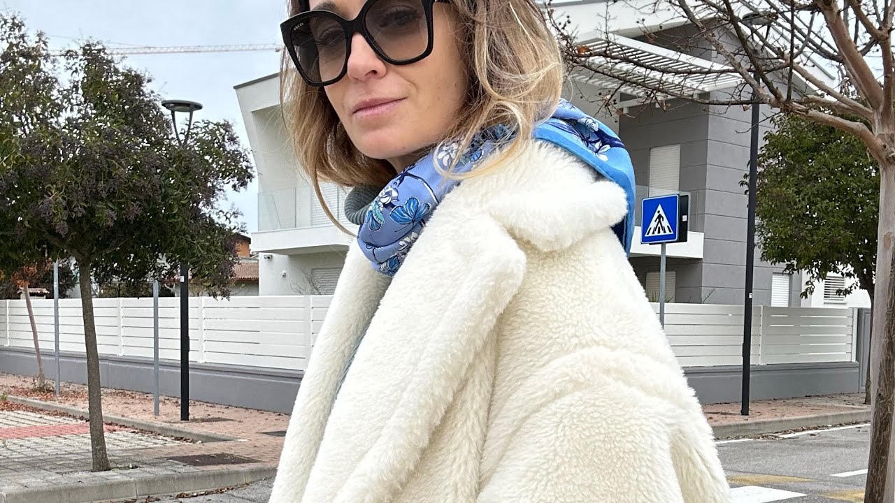 Winter outfit ideas / Max Mara Teddy coat