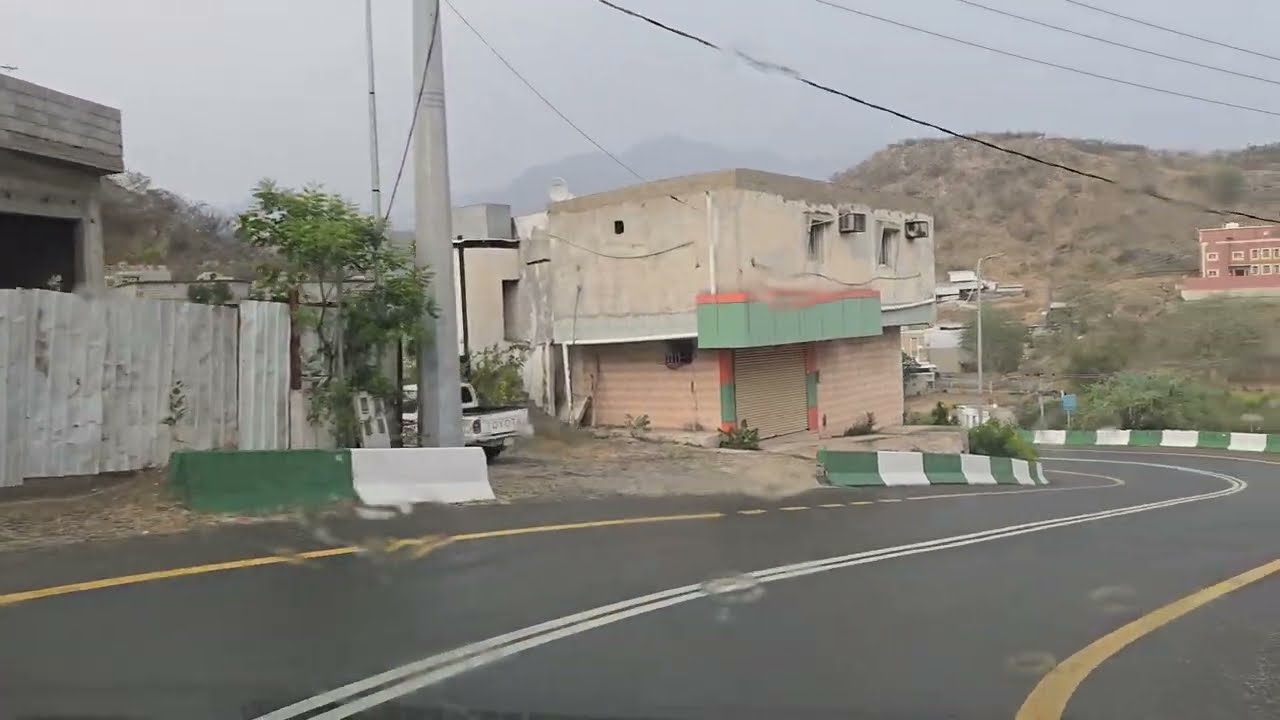 جولة في جبال فيفاء أثناء نزول المطر