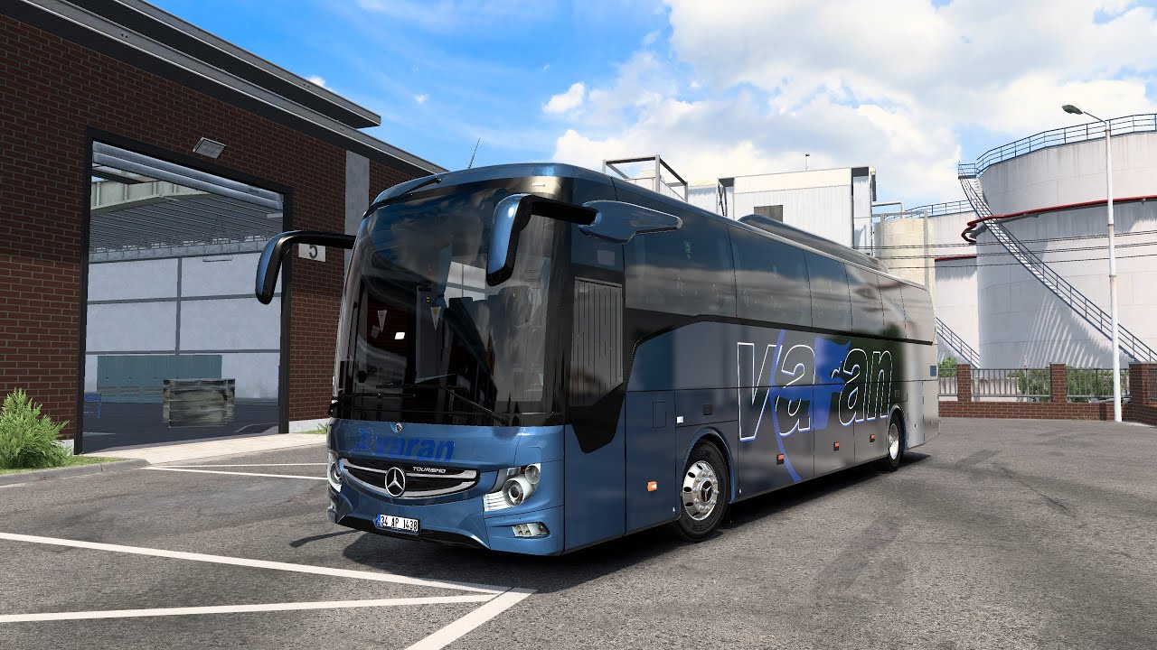 Mercedes Benz New Tourismo 2020 | Smooth Bus Drive with Logitech G29 | Euro Truck Simulator 2