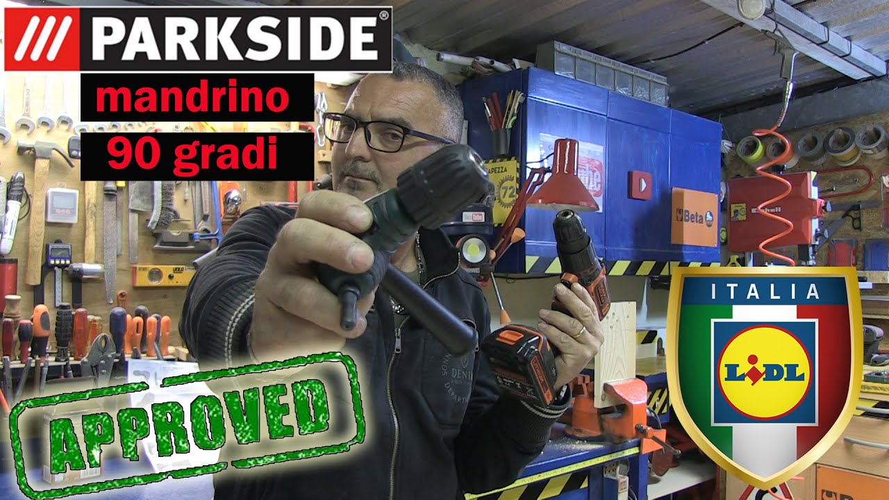 mandrino a 90 gradi PARKSIDE
