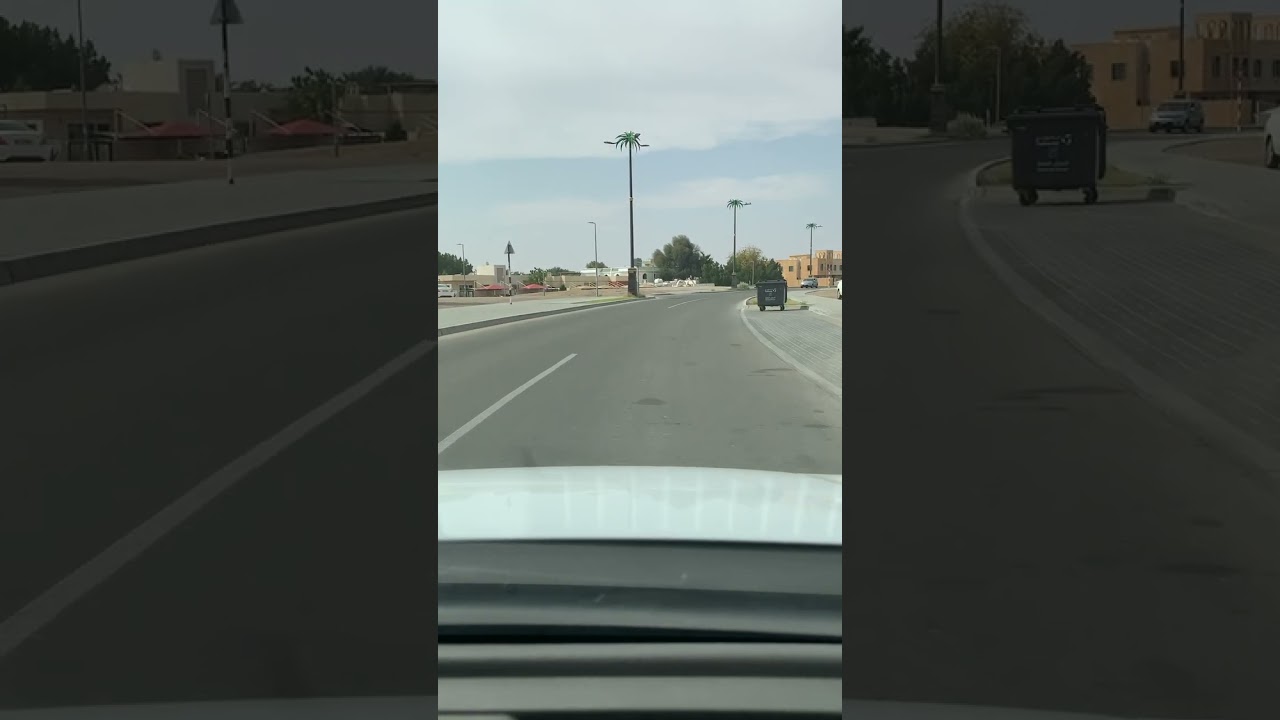 شوارع مدينة العين ابوظبي الإمارات   AL AIN ABO DHABI