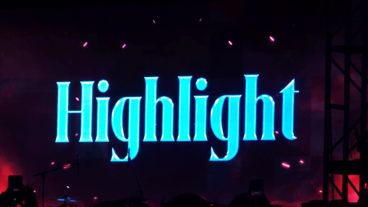 240529 하이라이트 아름다운밤이야, 바디, 쇼크, 얼굴 찌푸리지 말아요, 뷰티풀 + 무반주 한소절(리본, 픽션, 콜링유, 12시 30분)(경희대 축제 아델란테 Adelante)