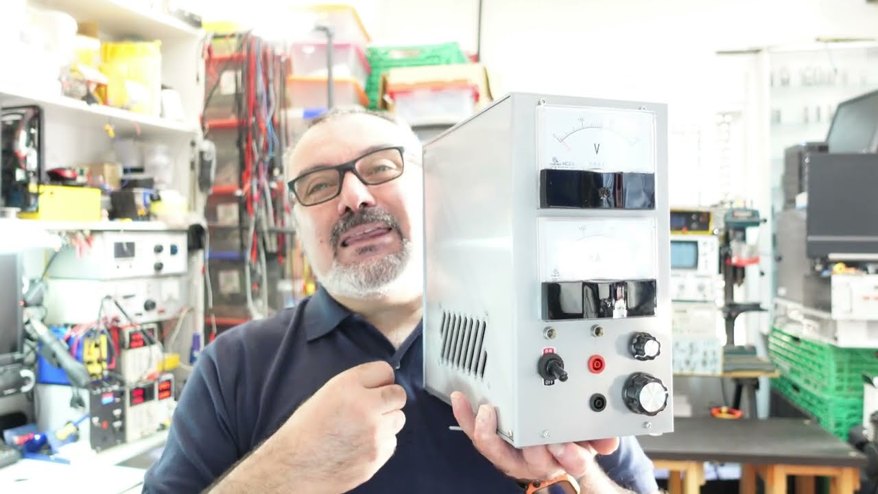 Power Supply Conmutada de Laboratorio: 0-400V, 0-250mA.⚠️⚡⚡⚠️