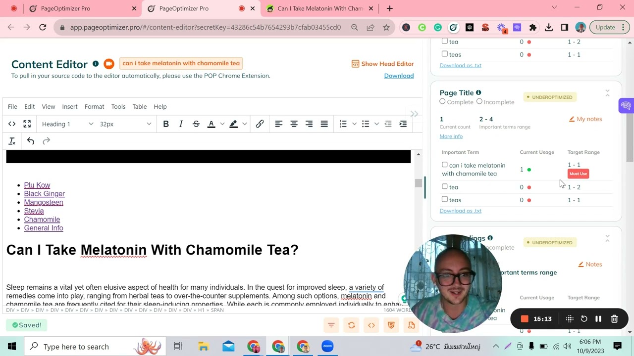 How to Do On Page SEO Using PageOptimizer Pro (POP)