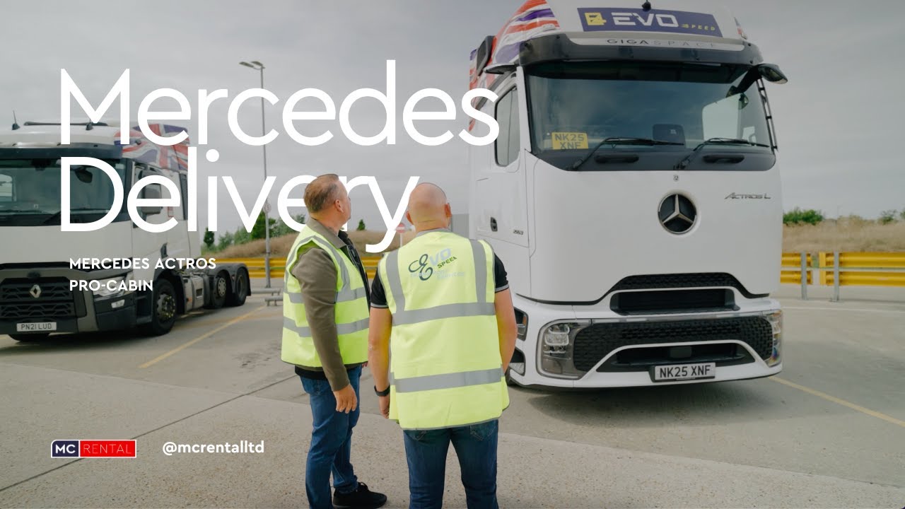 Mercedes Actros Pro-Cabin Delivery – See Rob’s Reaction!
