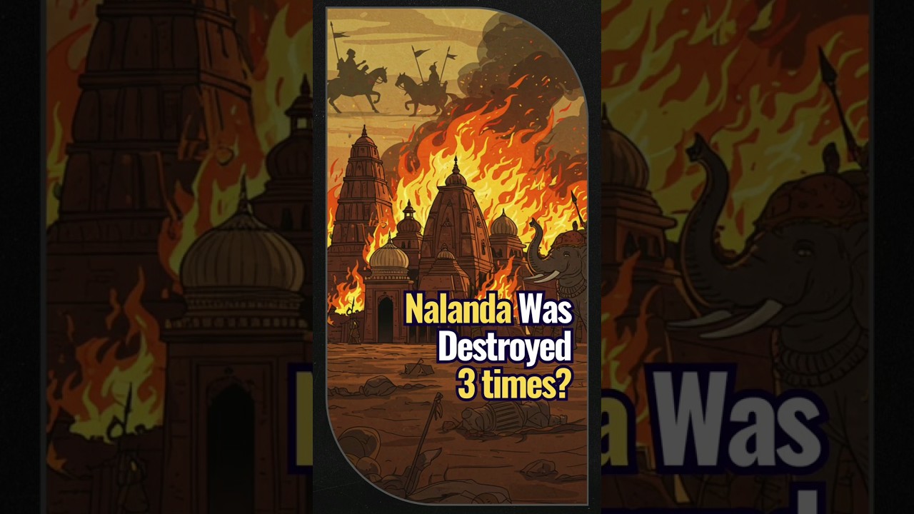 Nalanda University Wasn't Destroyed Once But 3 Times in History
