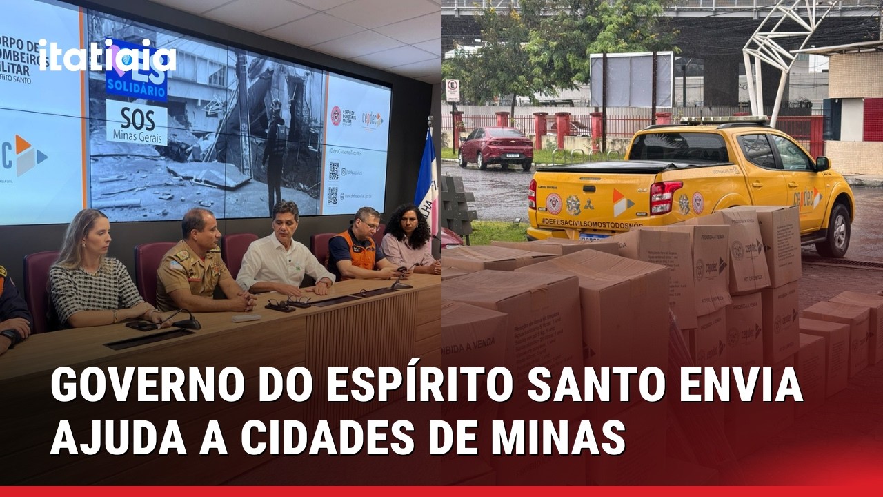 GOVERNO DO ESPÍRITO SANTO ENVIA AJUDA ÀS CIDADES DE JUIZ DE FORA E UBÁ