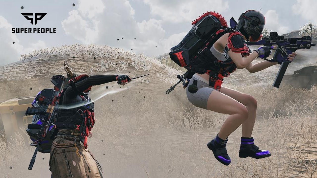 닌자와 함께 재출시한 슈퍼피플 즐기는 방법 🤣🤣