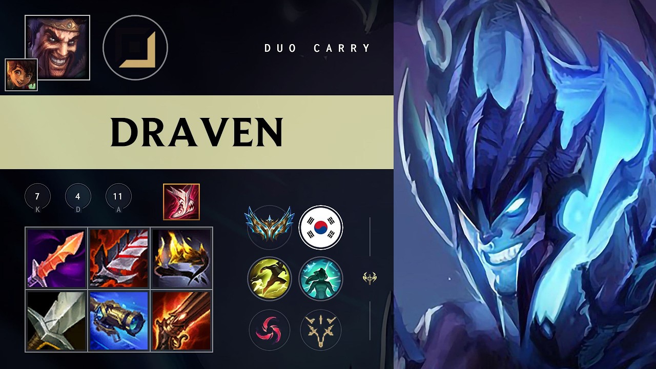 Draven ADC vs Varus - KR Challenger Patch 26.09