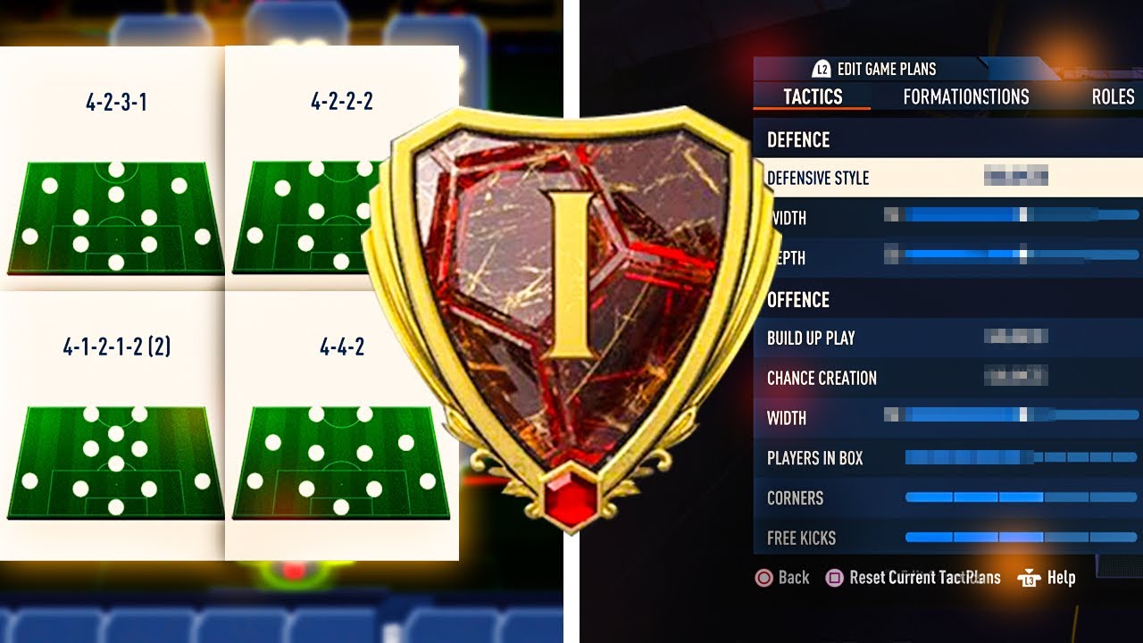 FC24 Best 5 Formations and Custom Tactics ✅🔥