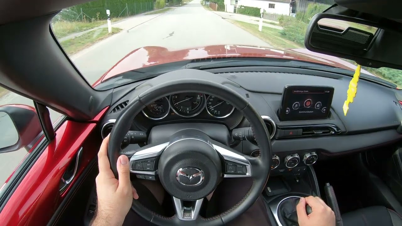 Mazda MX-5 ND 2.0 G184 curvy road driving