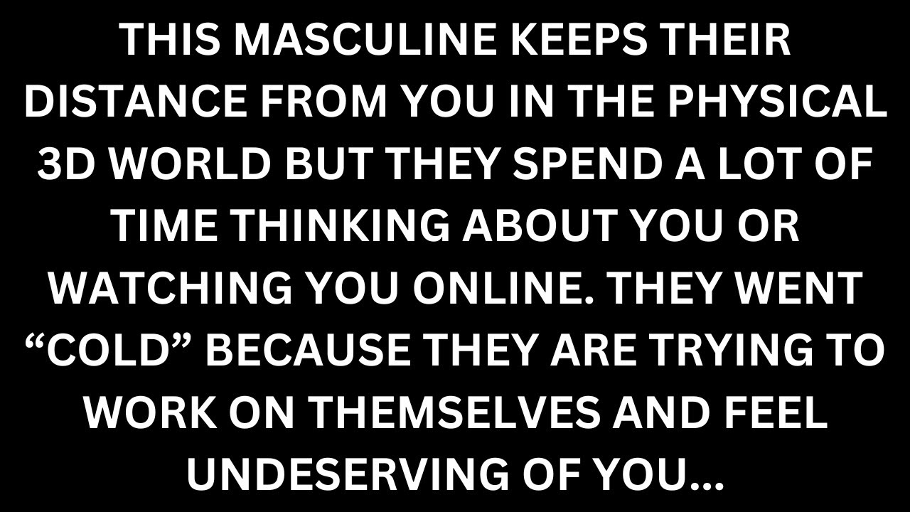 This Unawakened Twin Flame Acts Cold Because They Feel Undeserving of You [Divine Feminine Reading]