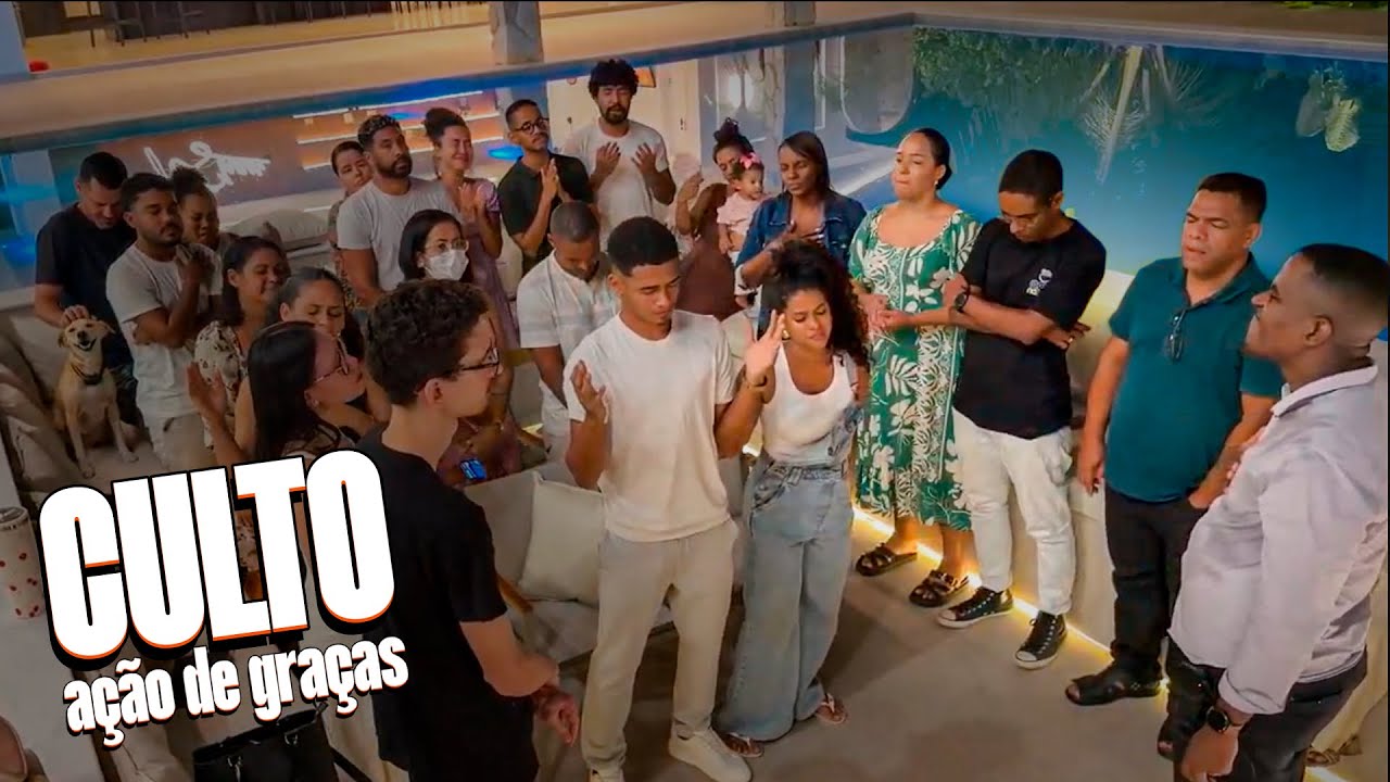 CULTO A&Ccedil;&Atilde;O DE GRA&Ccedil;AS - Tiago Souza e Sheuba